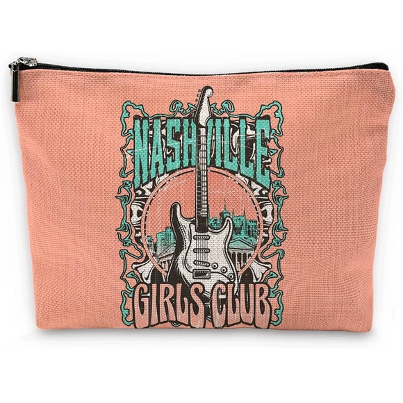 Skull & Arrow Shop Handbags - Nashville Girls Club Cosmetic Bag